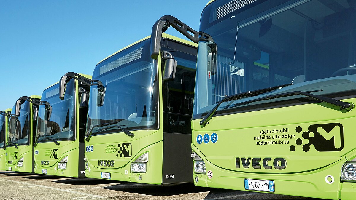 Some regional buses